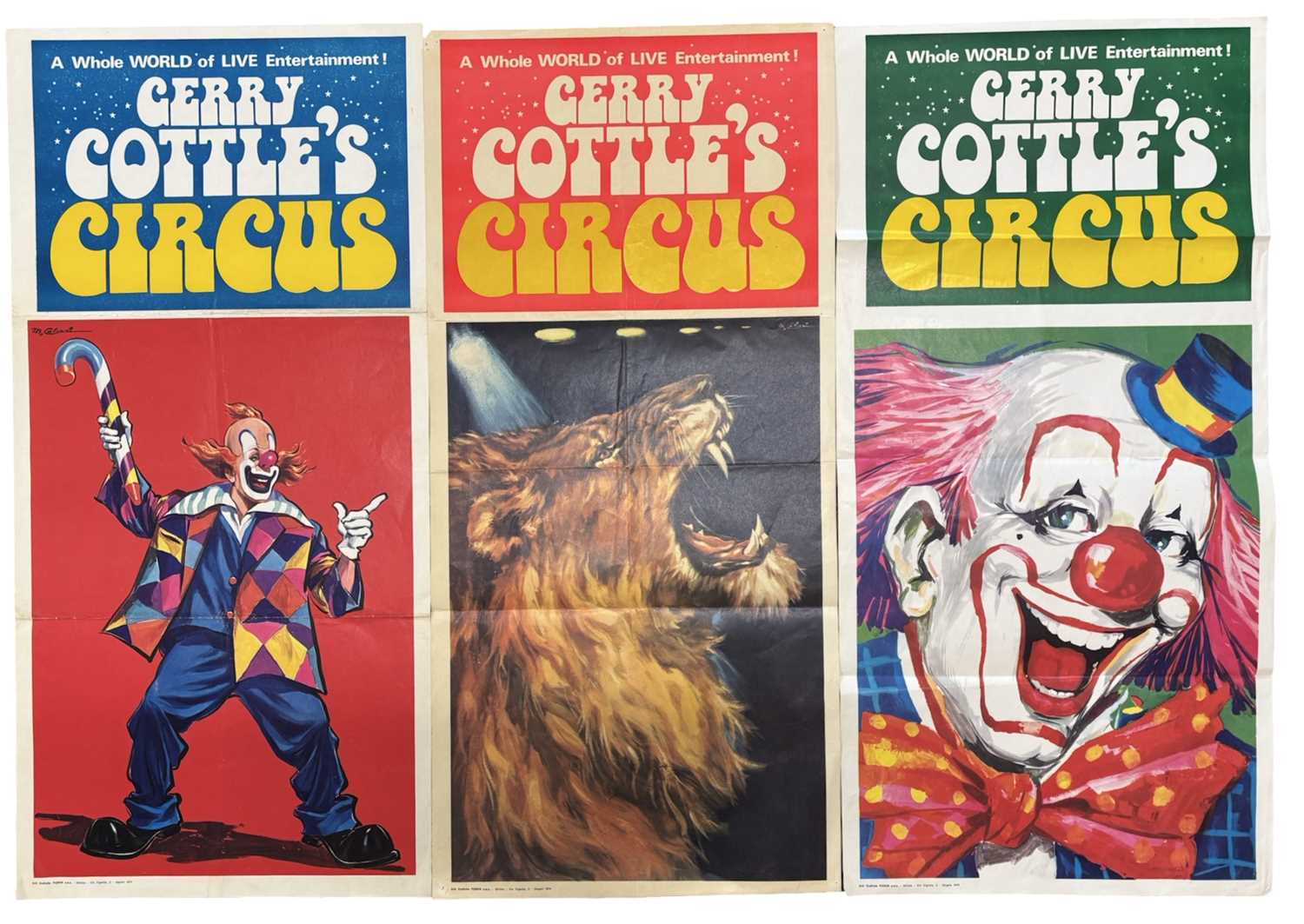 Circus and magic memorabilia, posters, books etc- Timed online Auction