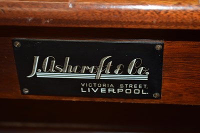 Lot 467 - A good quality mahogany and slate base framed...