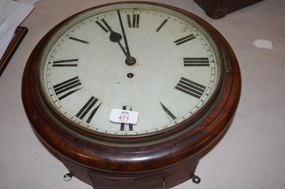Lot 471 - A late 19th century mahogany cased, single...
