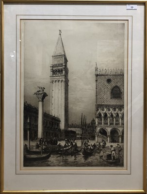 Lot 13 - Axel Herman Haig (Swedish, 19th Century), View...
