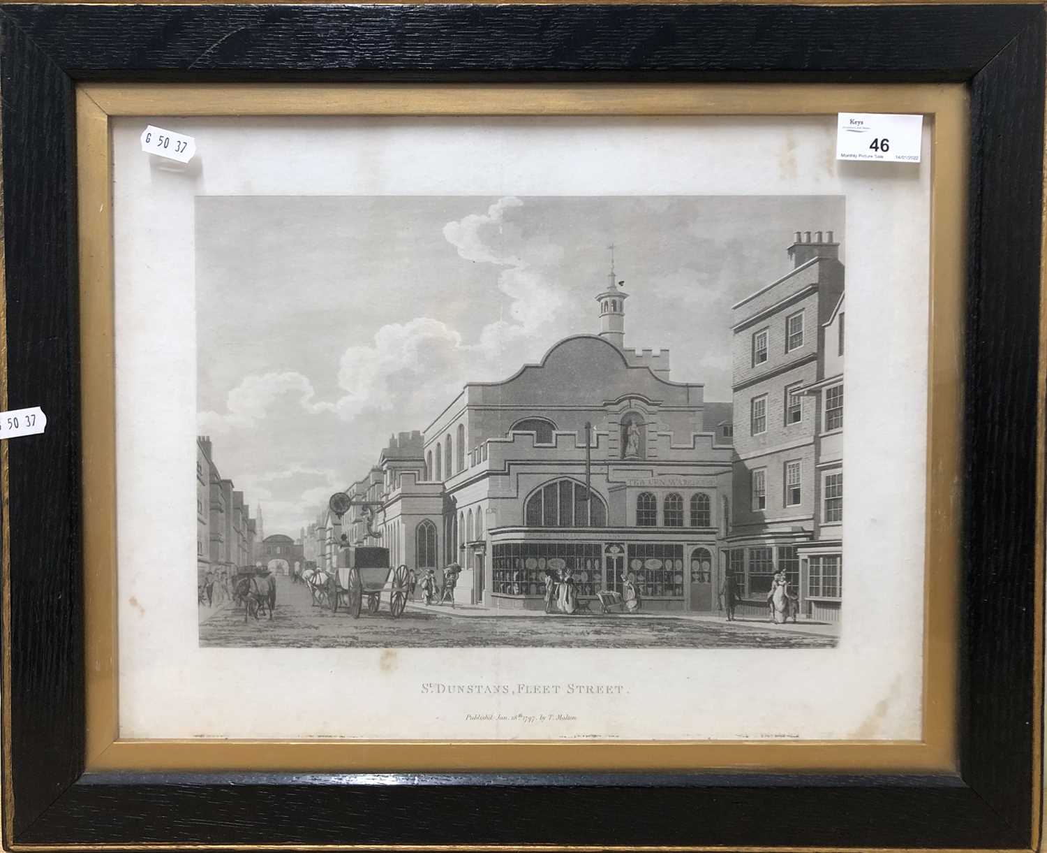 Lot 46 - Thomas Malton the Younger (British, 18th...