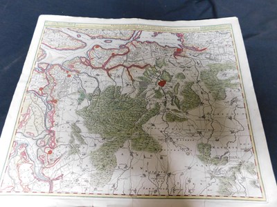 Lot 409 - Map of Brabant, Nicolaum Visscher