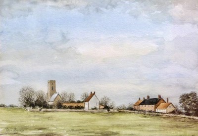 Lot 73 - Guy Busby (British, 20th Century), A Norfolk...