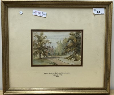 Lot 83 - Thomas Pyne (British 19th / Early 20th...