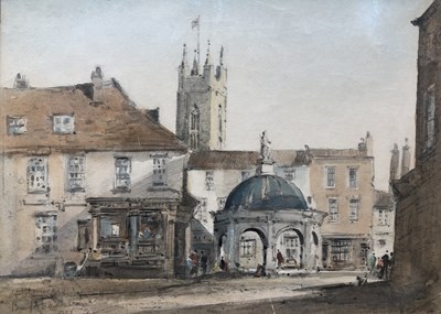 Lot 71 - British School, 20th Century, English market...