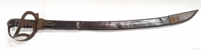 Lot 20 - Dutch 1898 model Hembrug Klewang Naval/Police...