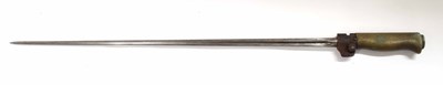 Lot 24 - First World War French bayonet, (lacking...