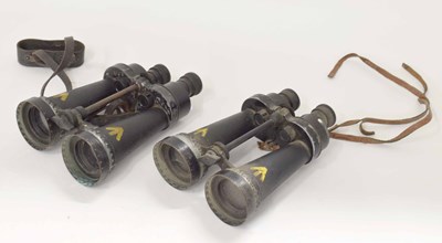 Lot 54 - Two pairs Second World War British Naval...
