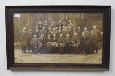 Lot 34 - Professional Billiards Championship of England...