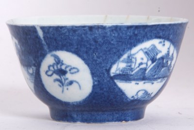 Lot 86 - A Bow porcelain teabowl and saucer c.1765 the...