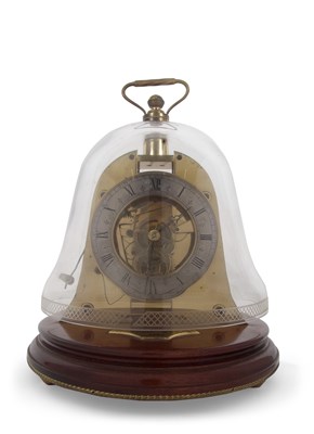 Lot 393 - A Mappin and Webb Maritime table clock in bell...