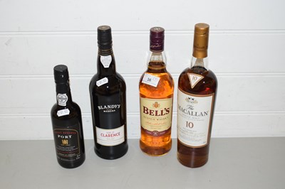 Lot 36 - MIXED LOT COMPRISING FOUR BOTTLES OF VARIOUS...