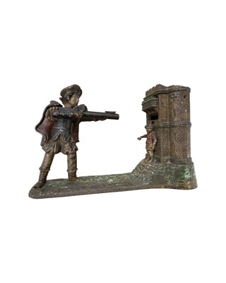 Lot 95 - A reproduction J E Stevens cast iron...