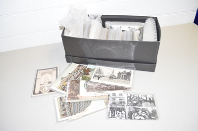 Lot 70 - SHOE BOX CONTAINING LARGE COLLECTION OF POST...