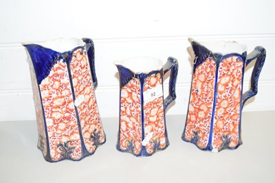 Lot 82 - GRADUATED SET OF THREE WEDGWOOD BRIAR PATTERN...