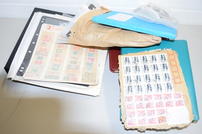 Lot 93 - BOX CONTAINING A LARGE COLLECTION OF WORLD STAMPS