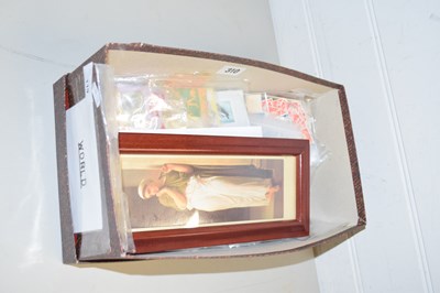 Lot 119 - BOX OF WORLD STAMPS, PRESENTATION PACKS ETC
