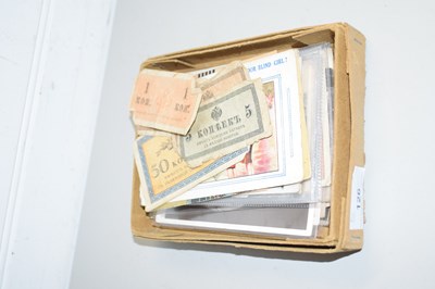 Lot 126 - SMALL BOX CONTAINING VARIOUS PICTURE POSTCARDS,...