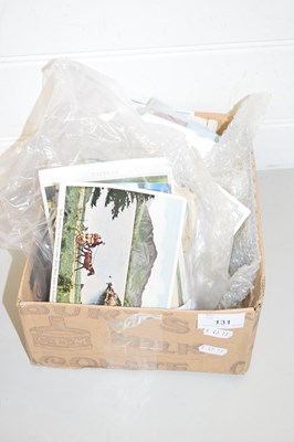 Lot 131 - BOX CONTAINING VARIOUS MIXED POSTCARDS, ARDATH...