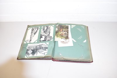 Lot 141 - EARLY 20TH CENTURY ALBUM OF POSTCARDS