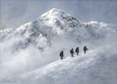 Lot 474 - Colin W. Burns (British, b.1944) "Sgurr Nan...