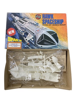 Lot 273 - An Airfix building kit of the Hawk Spaceship...