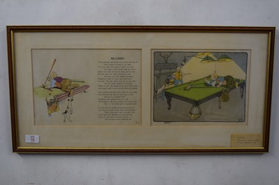 Lot 76 - Billiards, a poetical story of James McPherson...