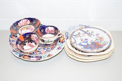 Lot 171 - MIXED LOT VICTORIAN LUSTRE DECORATED TEA WARES,...