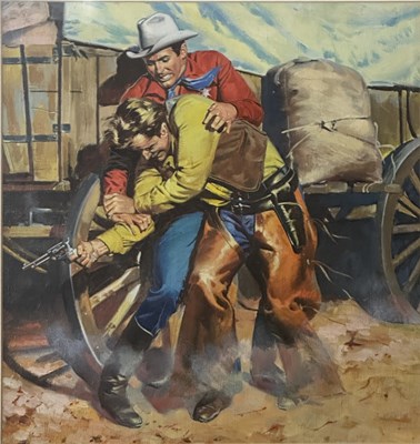 Lot 6 - Jordi Penalva (born 1927) - Gouache - Buck...
