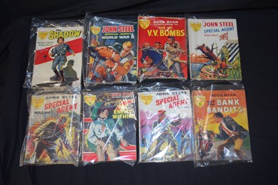 Lot 36 - Super Detective Library No 181-188