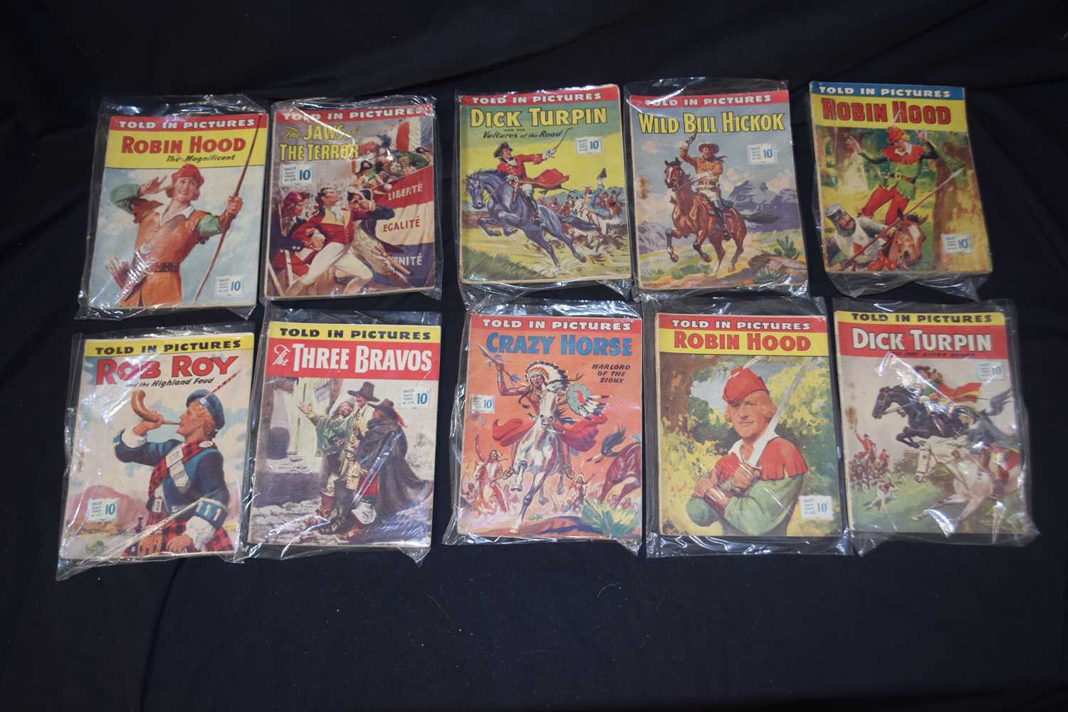 Lot 49 - Thriller Comics No 121-130