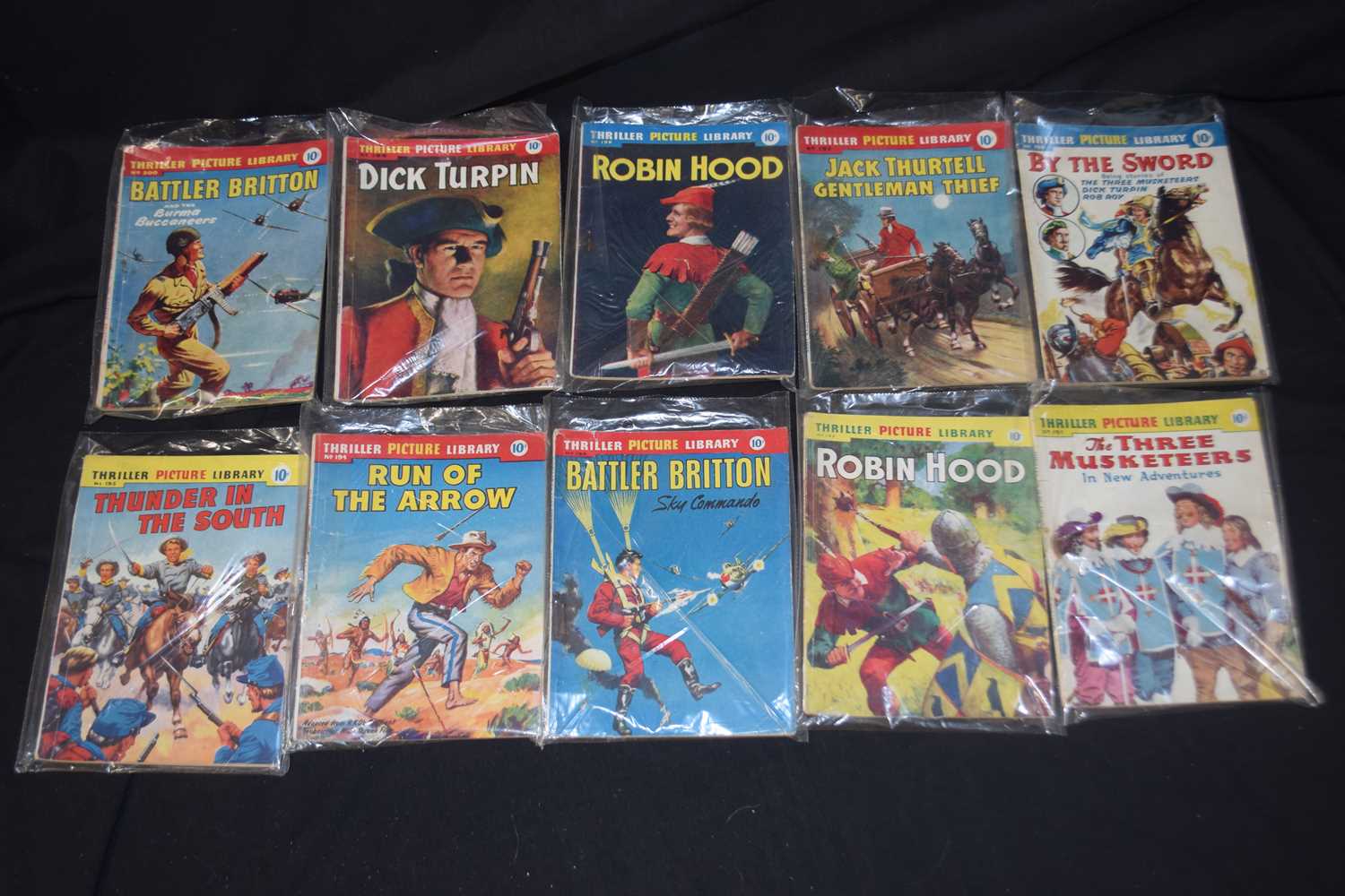 Lot 56 - Thriller Comics No 191-200