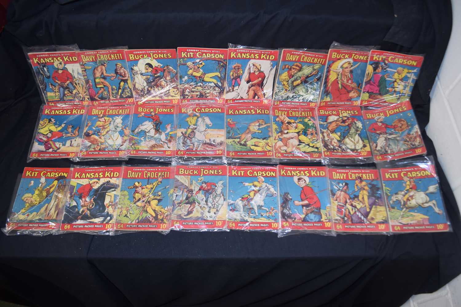 Lot 83 - Cowboy Comics No 181-204