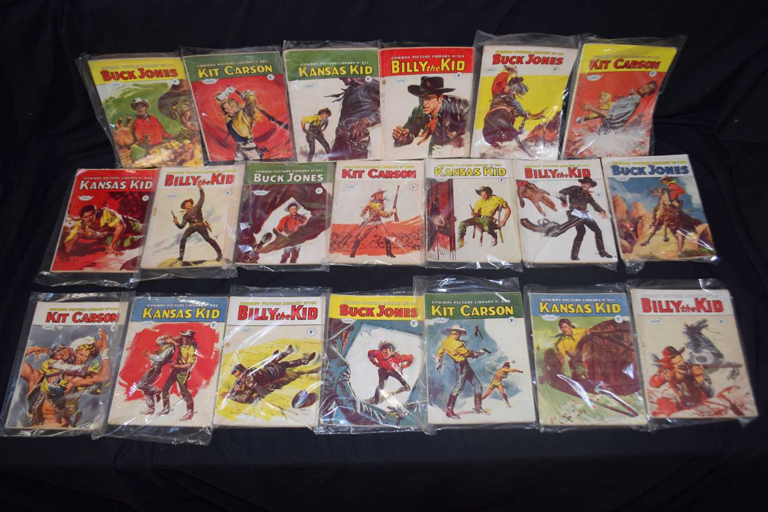 Lot 93 - Cowboy Picture Library No 381-400