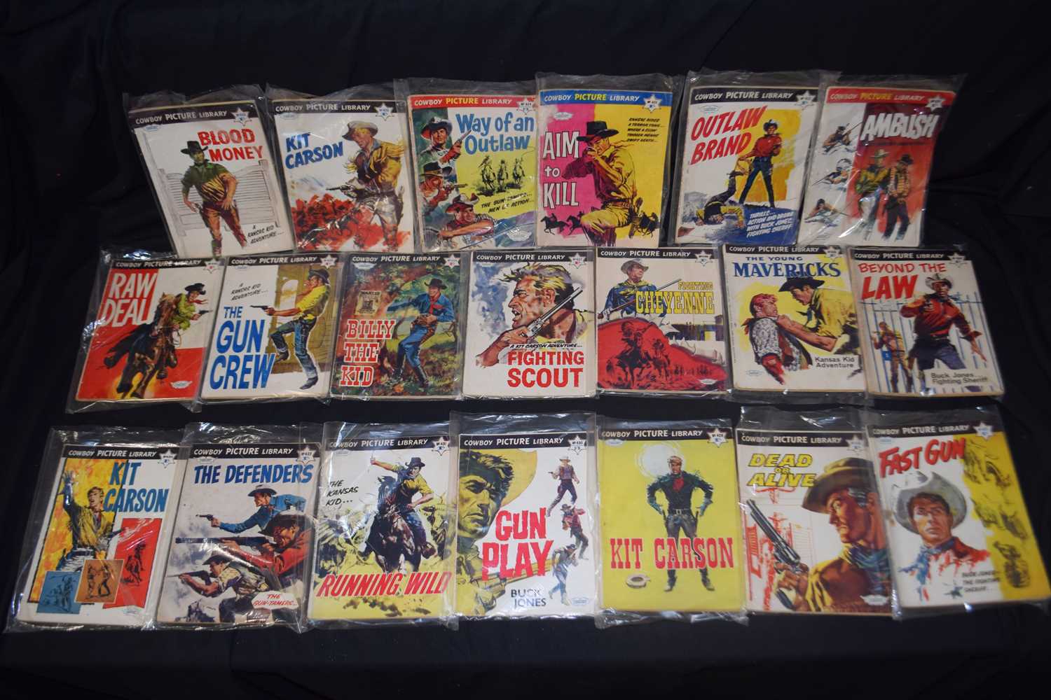 Lot 95 - Cowboy Picture Library No 421-440