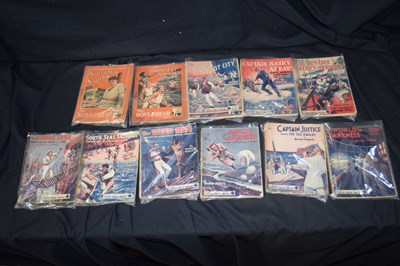 Lot 100 - Boys Friend Library - Eleven copies - No’s 505,...