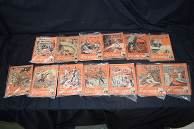Lot 101 - Boys Friend Library - Thirteen copies - No’s...