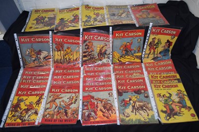 Lot 103 - Kit Carson Cowboy Comics No 1-36