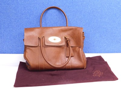 Lot 259 - A tan/brown leather Mulberry handbag, serial...