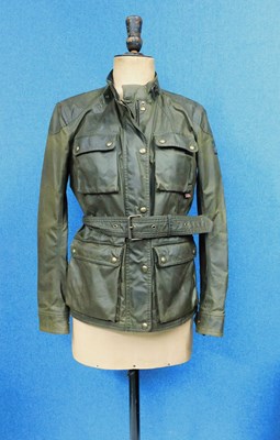 Lot 140 - A lady's Roadmaster Belstaff jacket, the green...