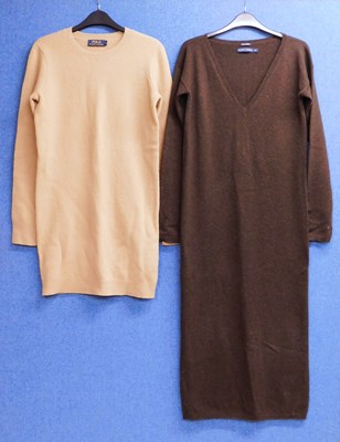 Lot 102 - Two Ralph Lauren jumpers, to include a brown...