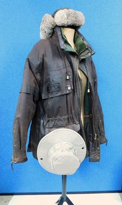 Lot 158 - A waxed brown Mountain Horse original jacket...