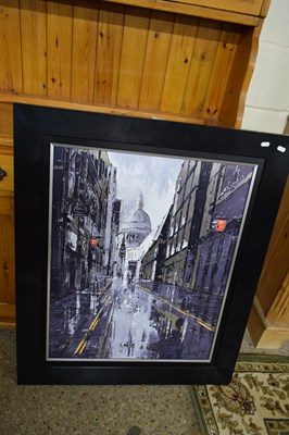 Lot 240 - PAUL KENTON, ST PAUL'S STREET, GICLEE PRINT ON...