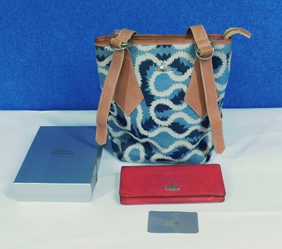 Lot 238 - A Vivienne Westwood 'Squiggle bag'  and a...