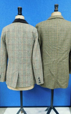 Lot 75 - Two lady's tweed jackets, to include a brown...