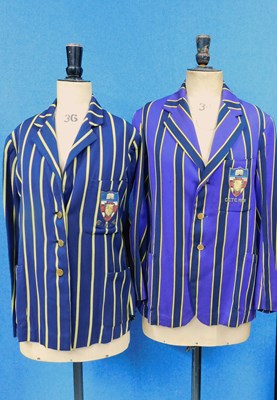 Lot 277 - Two Academic/Sporting three button striped...
