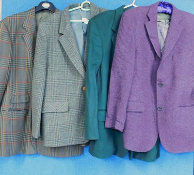 Lot 280 - Four gentleman's jackets, to include a brown...