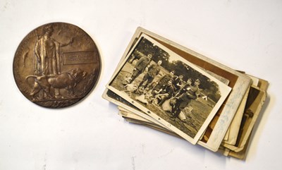 Lot 83 - First World War British Casualty Death...