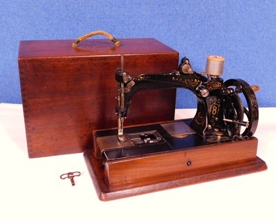 Lot 14 - A late 19th century Wheeler & Wilson sewing...