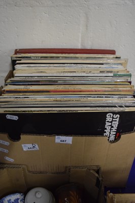 Lot 687 - Quantity of assorted LP's